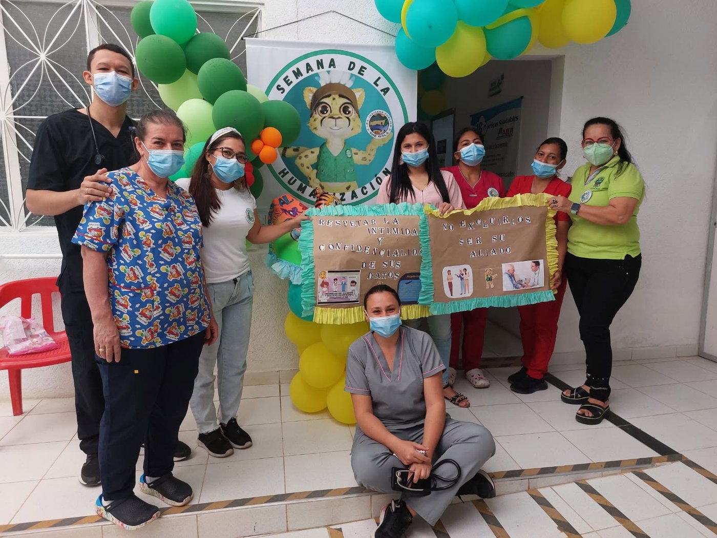 Equipo de la sede en la Semana de la Humanización: respetar la intimidad y no excluir a los usuarios